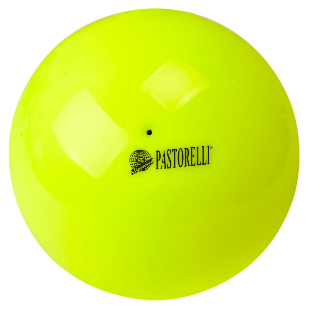 Pelota Pastorelli New Generation 18 cm Amarillo Fluor