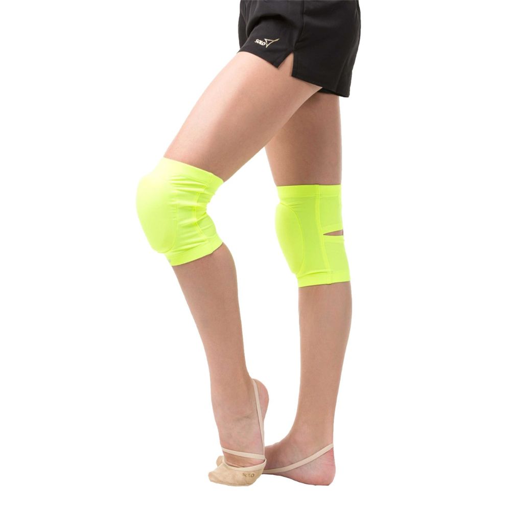 Rodillera Solo Amarillo fluor