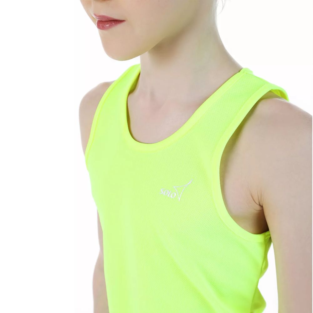 Camiseta Solo RG 415 amarillo detalle